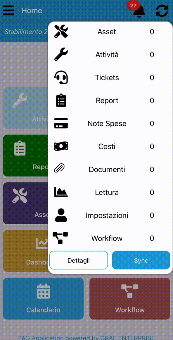 Attività - Disattivazione modalità 