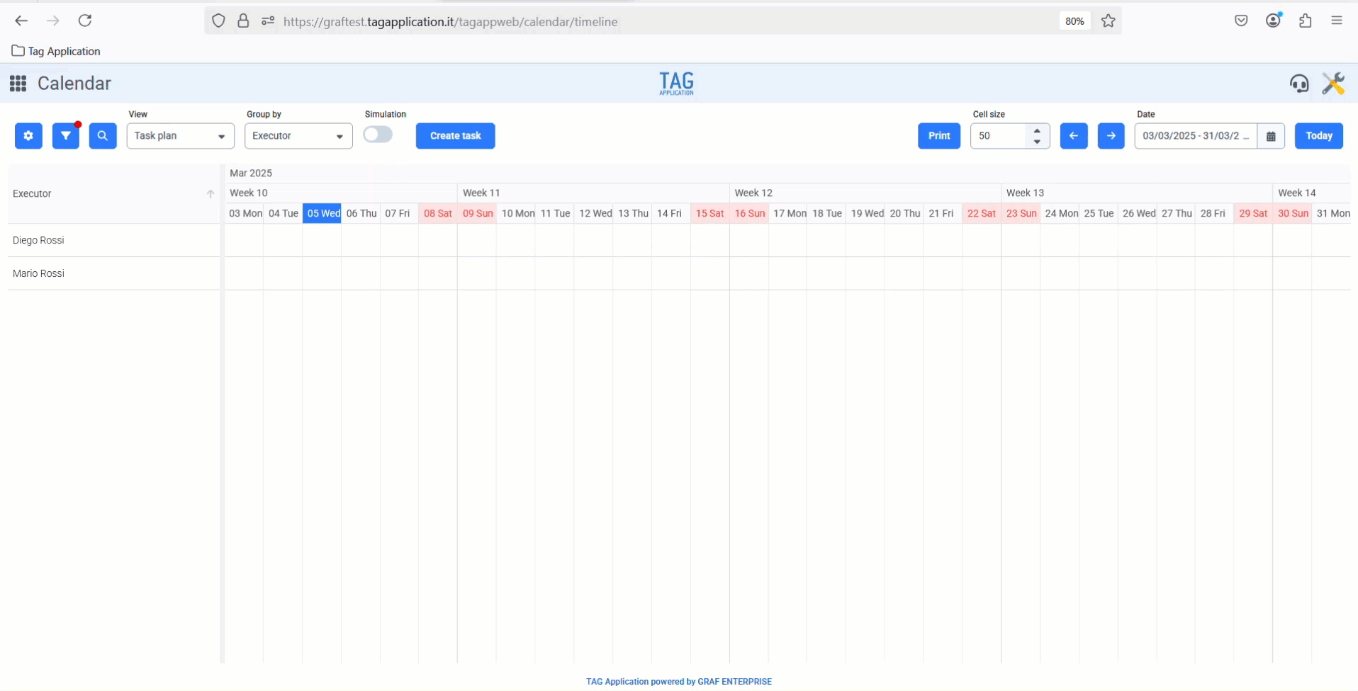 Calendario – Nuovo filtro per titolo e descrizione attività