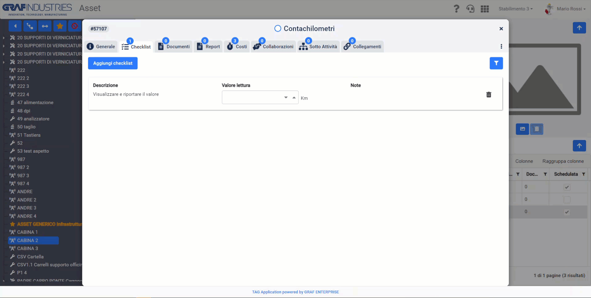 Monitoraggio - Inserimento valori non coerenti