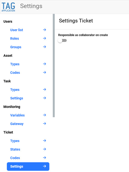 Ticket – Attivazione/Disattivazione dell’automatismo sui responsabili