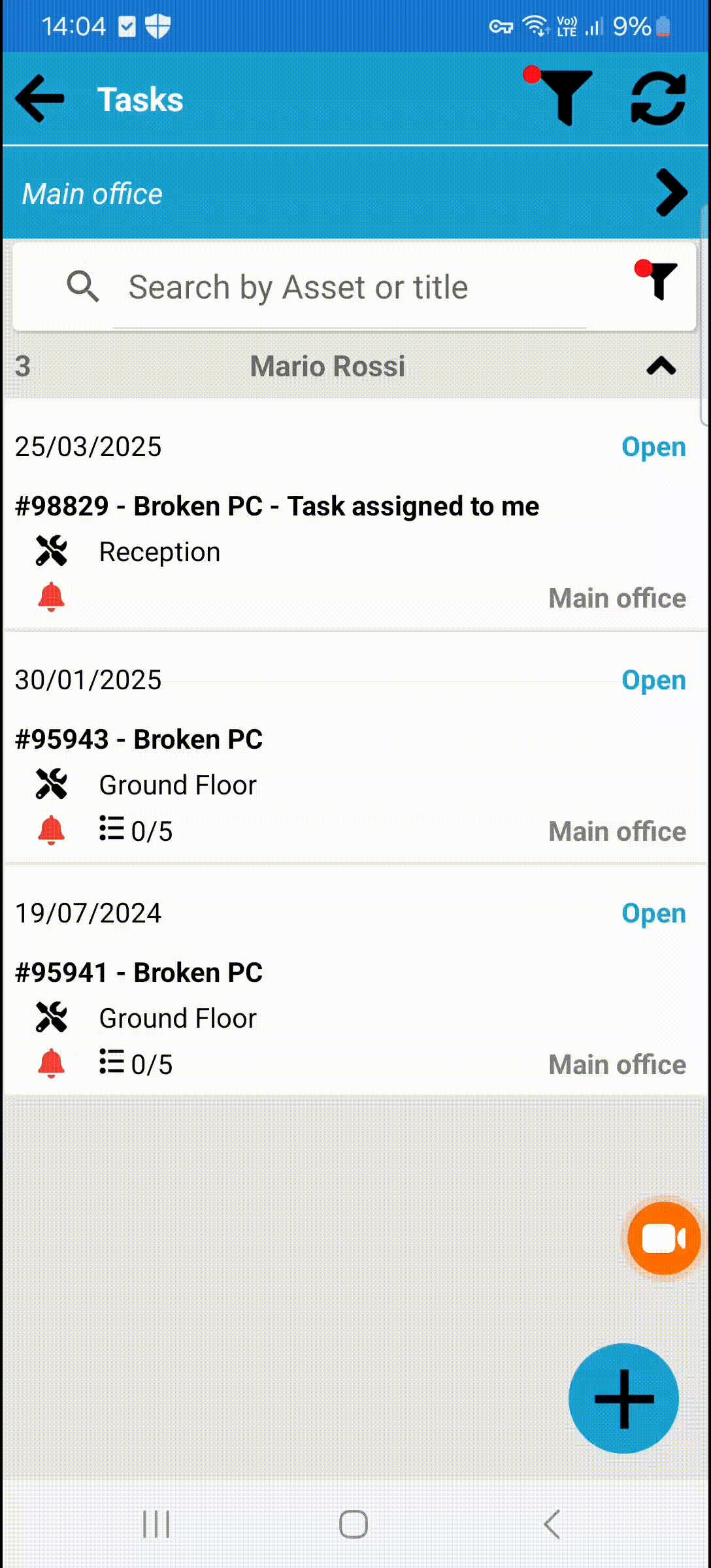 Tasks - Expanded notification set