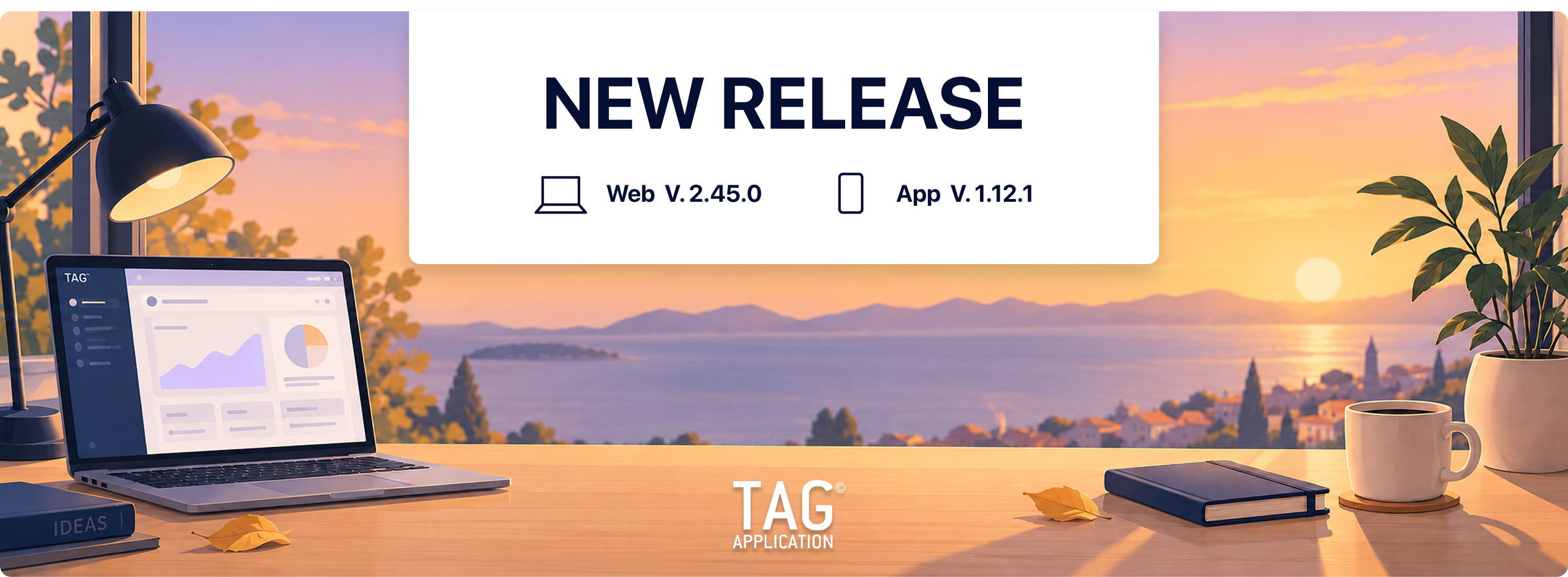 TAG Application: release Web 2.45.0 e App 1.12.1