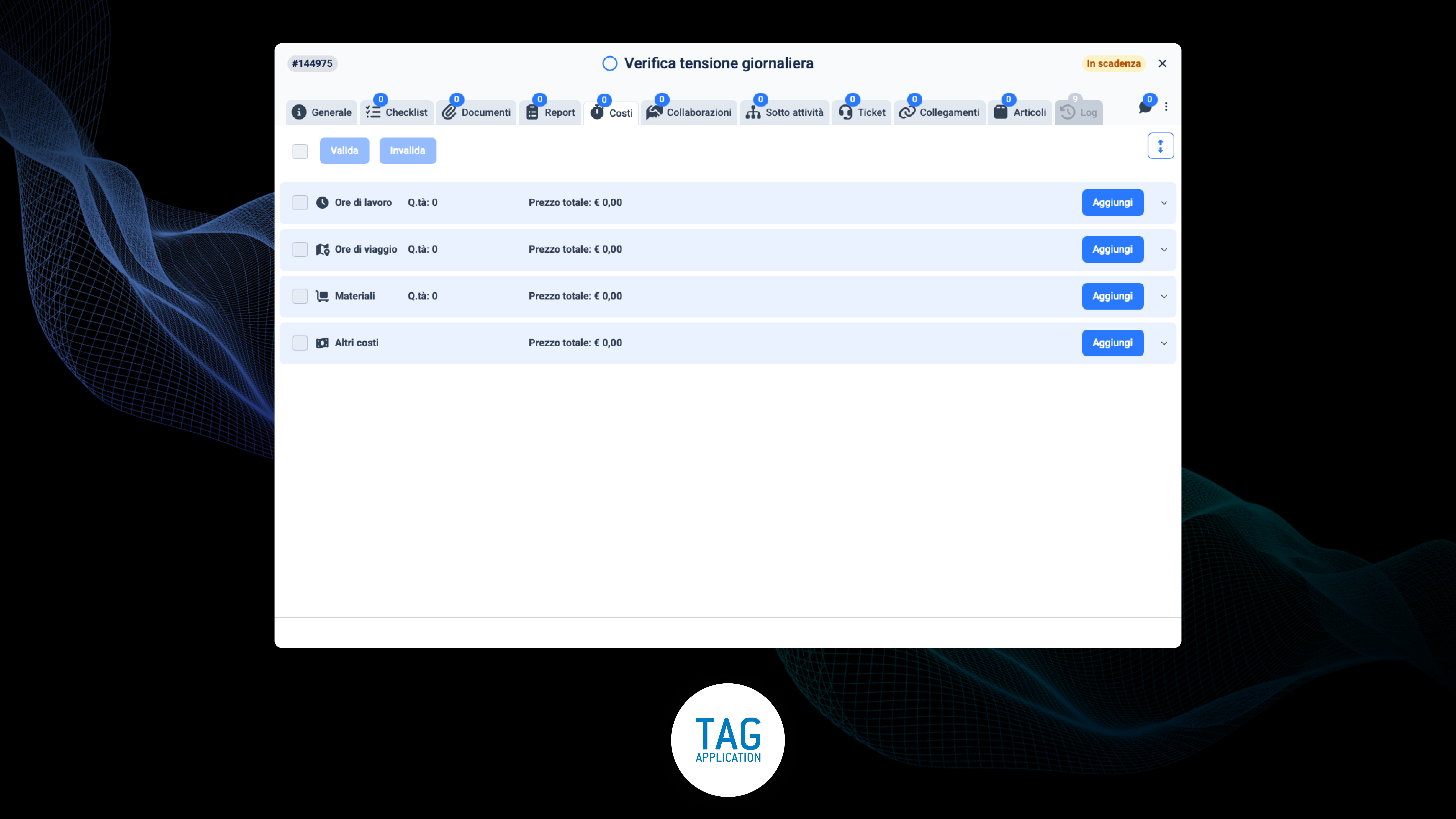 Identificazione più immediata delle diverse tipologie di costo