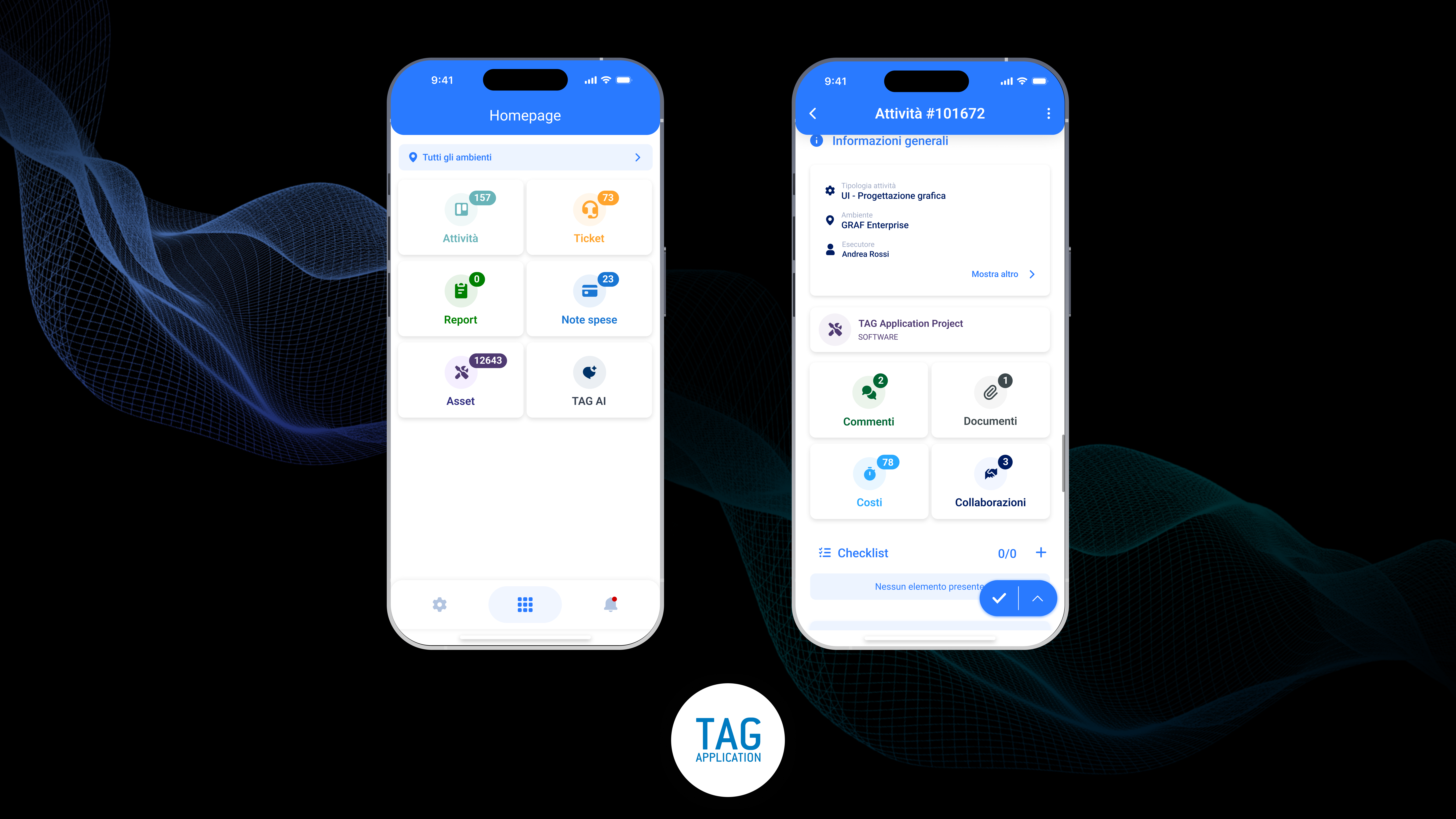 Home App - Nuovo layout dei moduli